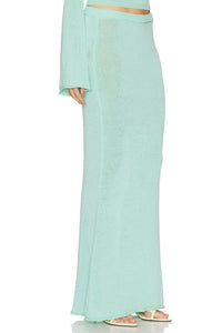 Ser.O.Ya - kora knit maxi skirt