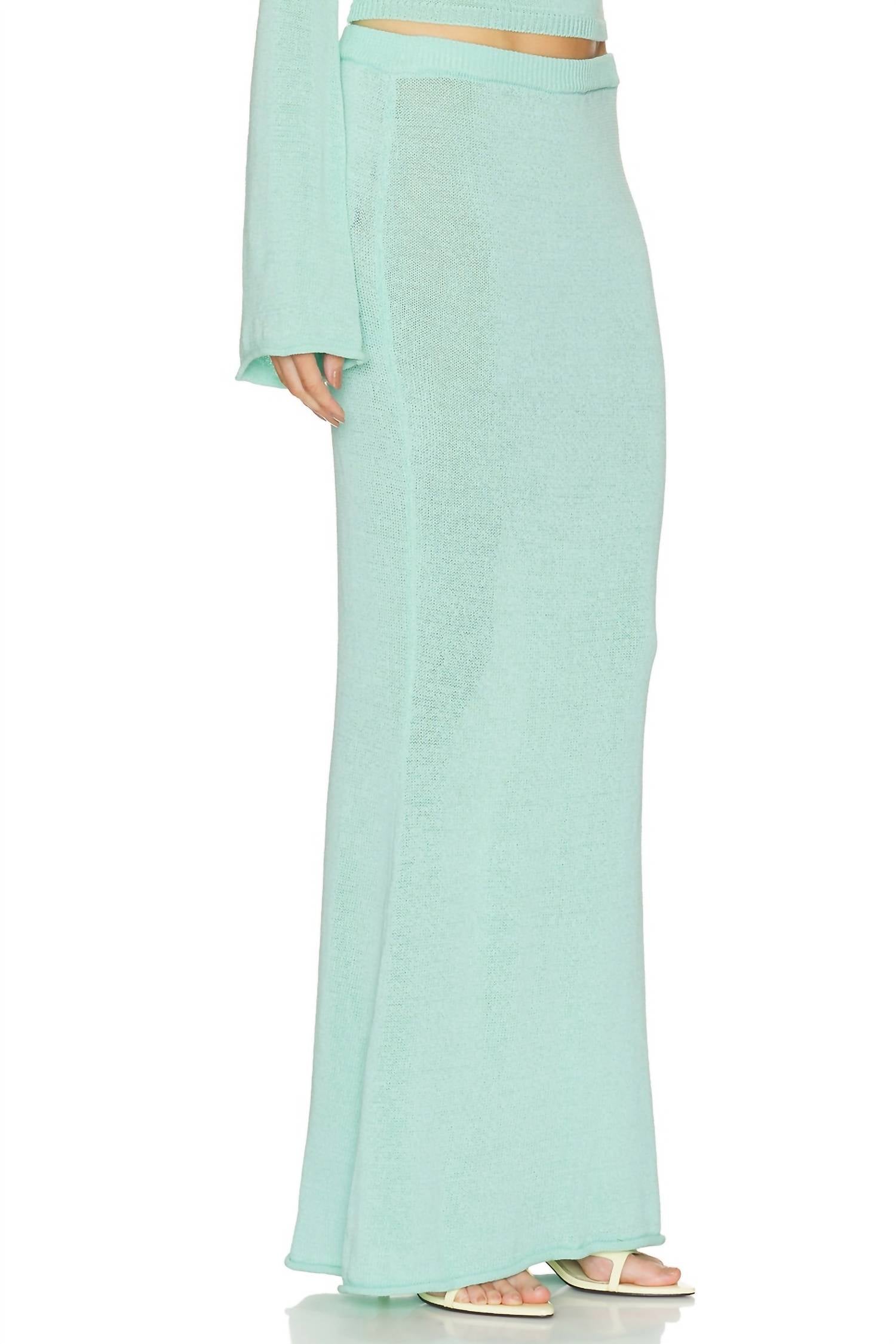 Ser.O.Ya - kora knit maxi skirt