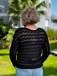 Ee:Some - Falling For Crochet Sweater