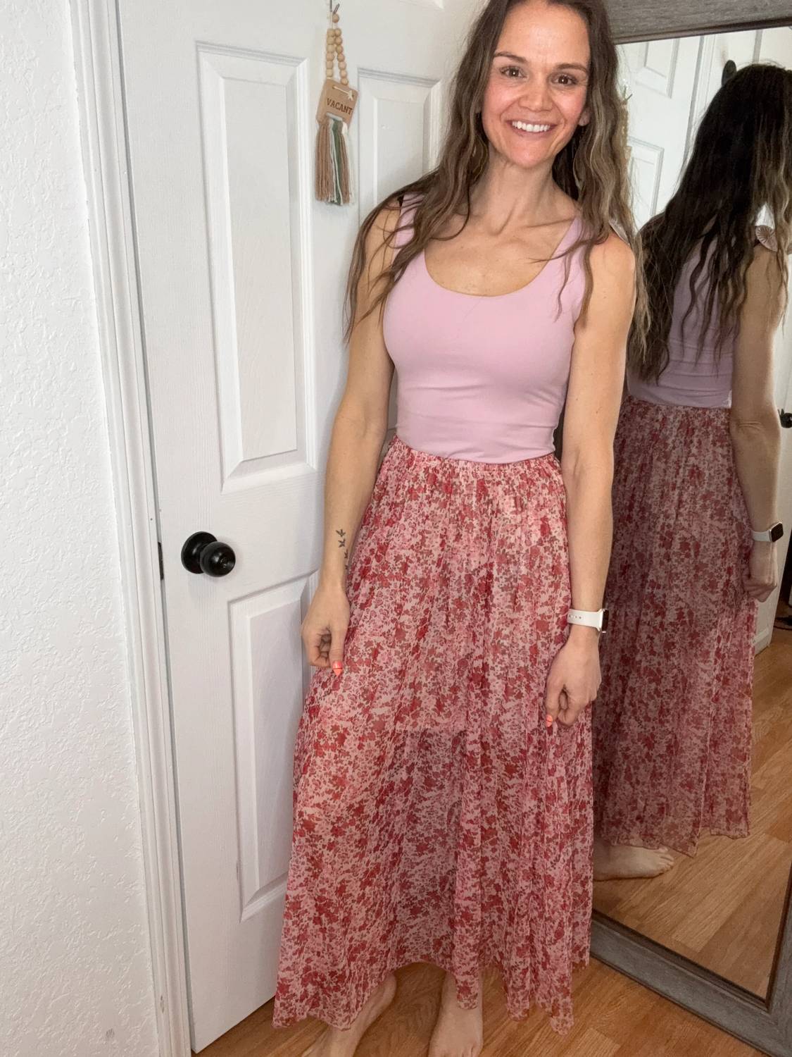 Anniewear - Marcie Floral Midi Skirt