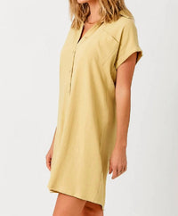 Mystree - Linen Blend Dress