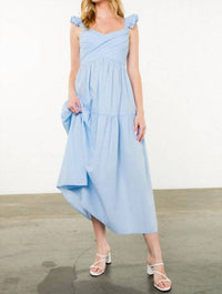 Thml - Flutter Sleeve Midi Dress