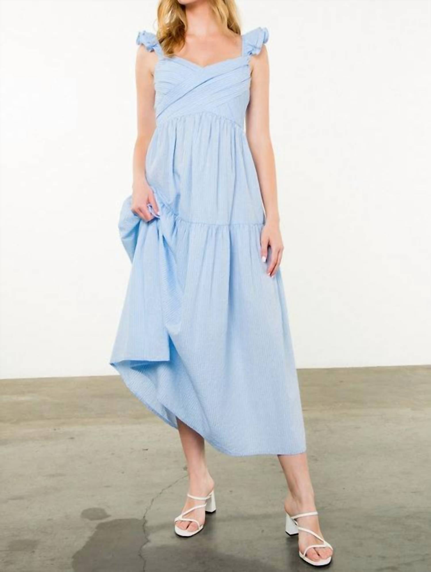 Thml - Flutter Sleeve Midi Dress