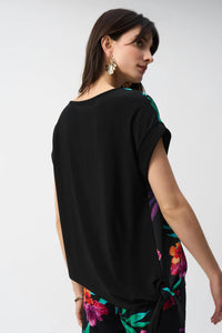 Joseph Ribkoff - Tropical Print Boxy Top