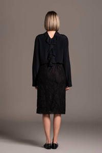N°21 - Ruffle Back Blouse