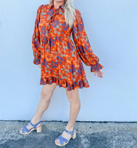 Jodifl - Somewhere Only We Know Floral Printed Dress