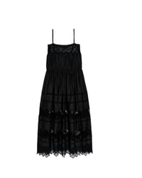 The Great. - Rosette Crochet Dress