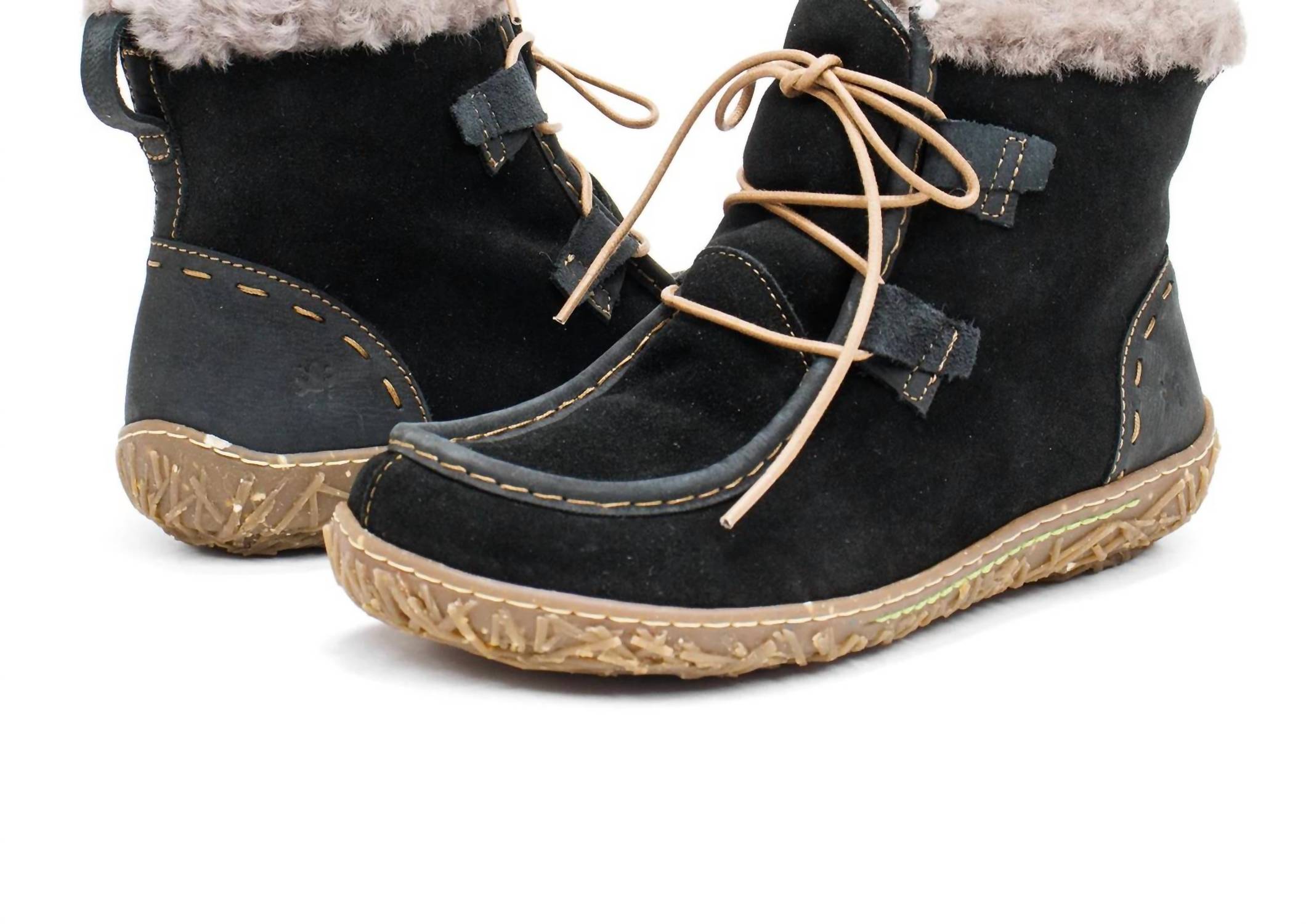 El Naturalista - Women's Nido Fur-lined Ankle Boot