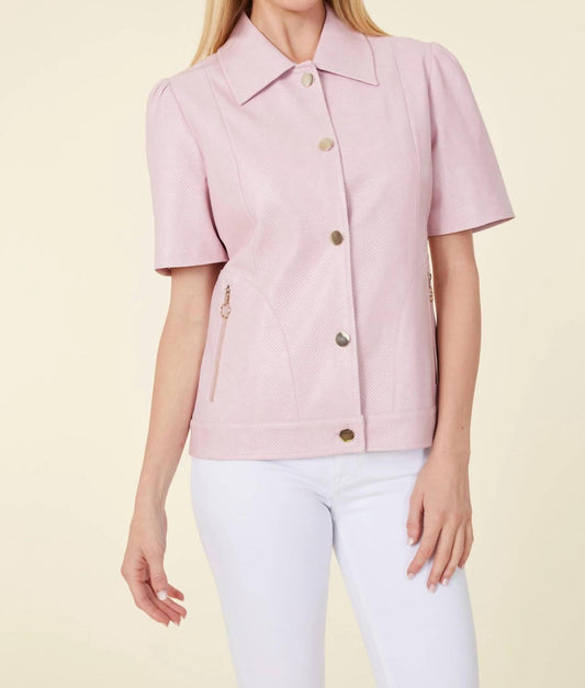 Dolce Cabo - Short Sleeve Shirt Jacket