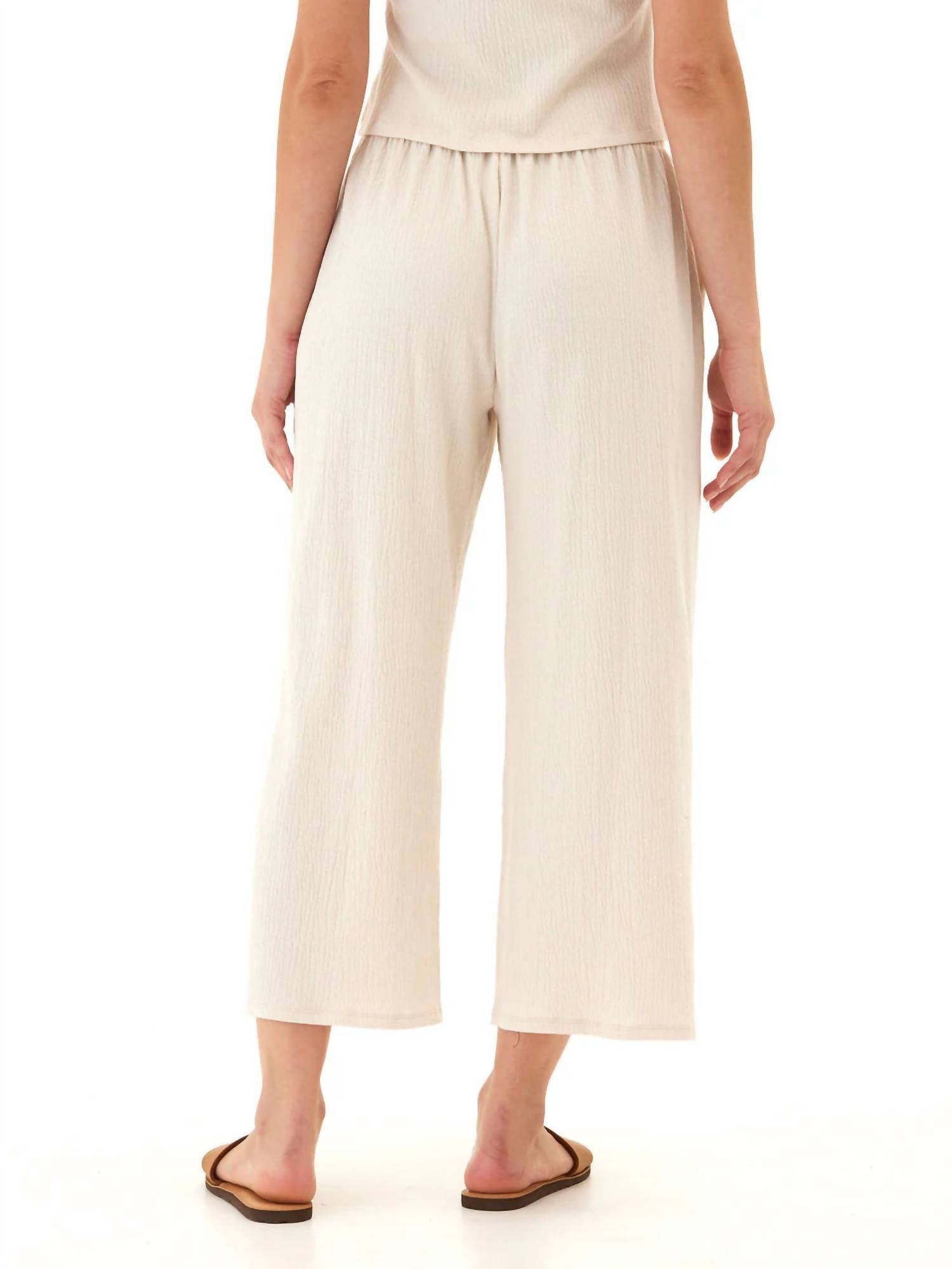 Threads 4 Thought - Ivanna Smocked Jersey Wide Leg Pant