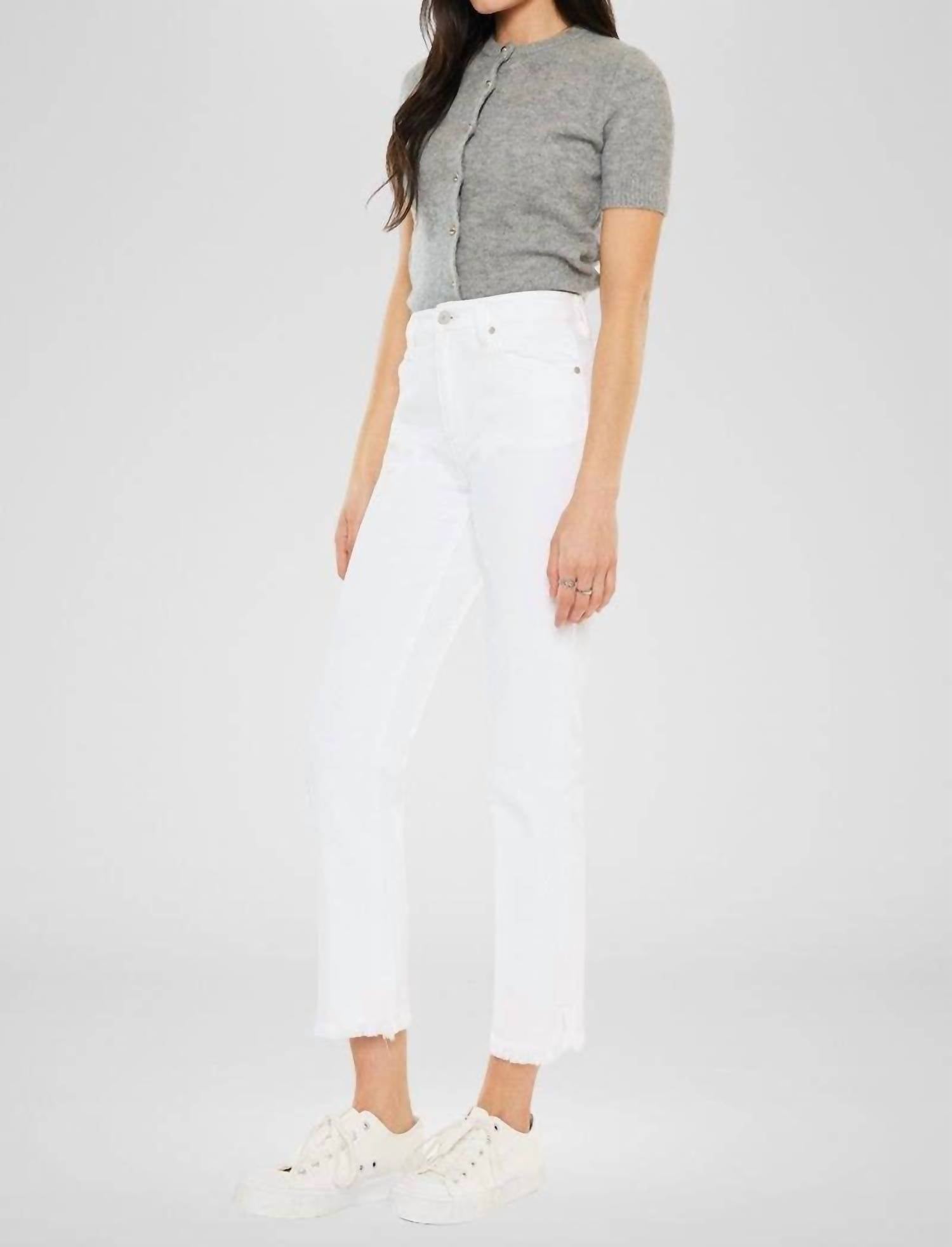 Kancan - High Rise Slim Straight Jeans