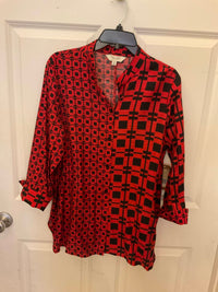 Tru Luxe - Women's Geometric Tunic