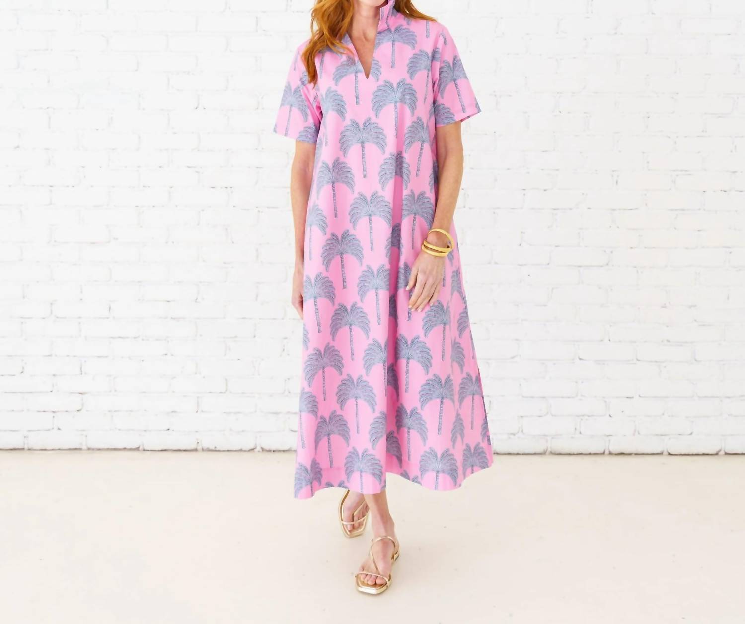 Caryn Lawn - Georgia Palm Dress