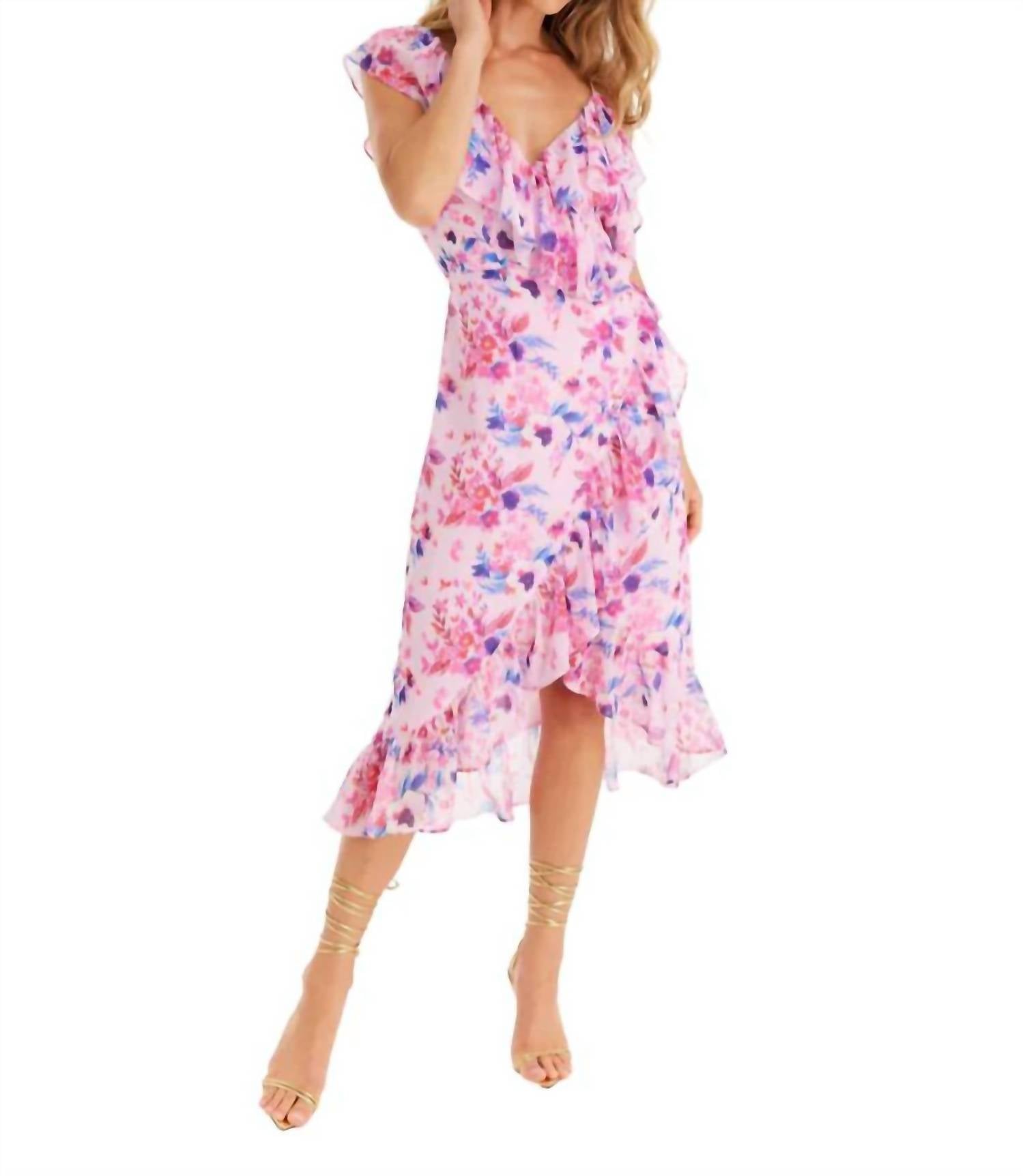 Allison New York - Ophelia Wrap Dress Spring Mix