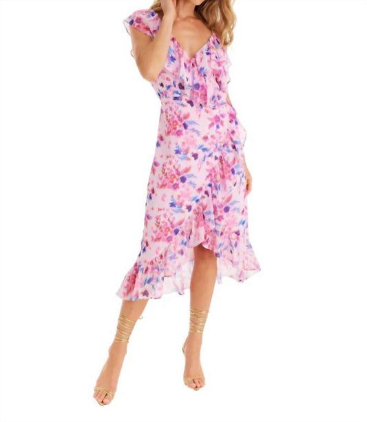 Allison New York - Ophelia Wrap Dress Spring Mix