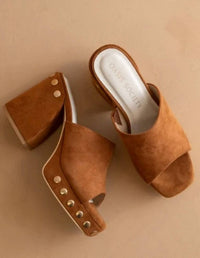 Oasis Society - Women's Studded Platform Heels