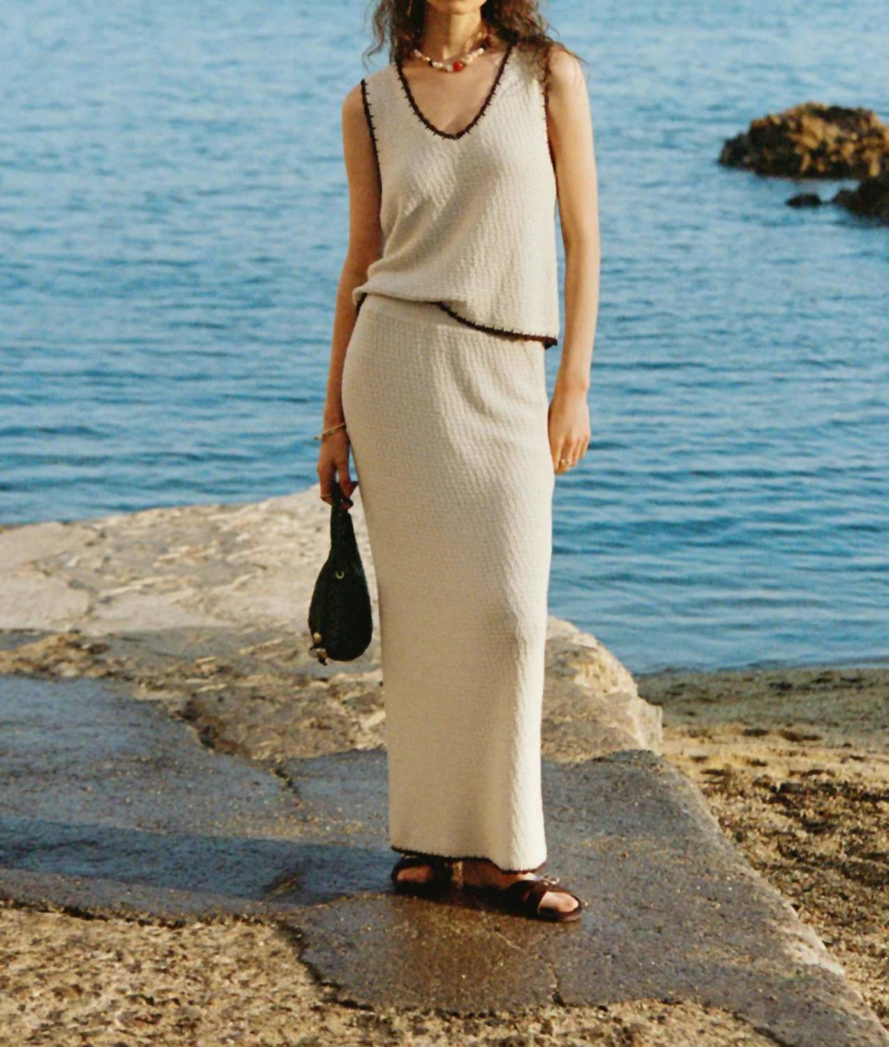 Z Supply - Yessenia Whipstitch Maxi Skirt