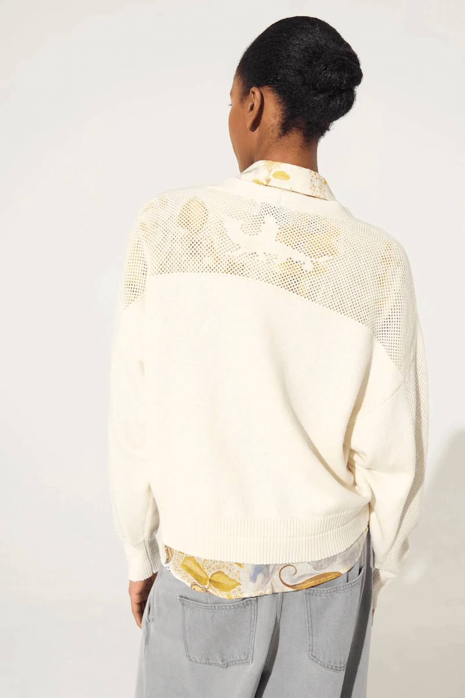 Cotelac - Cotton Cashmere Long Sleeves Cardigan