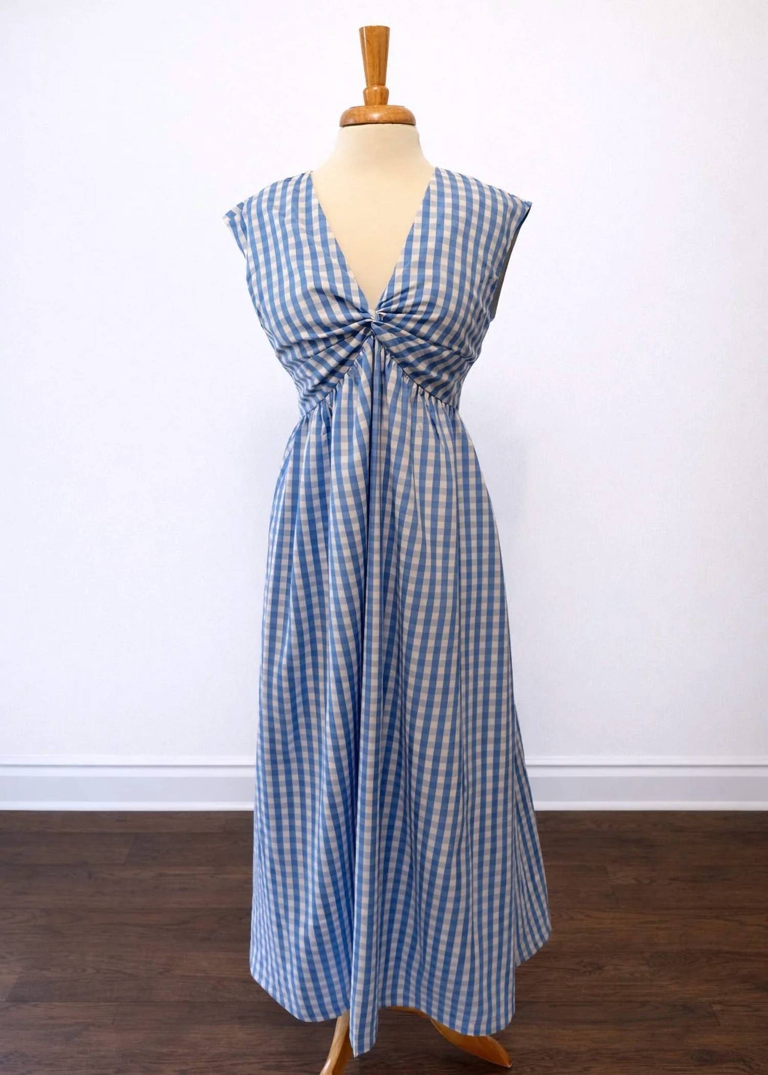 Tcec - Sunday Morning Gingham Maxi Dress