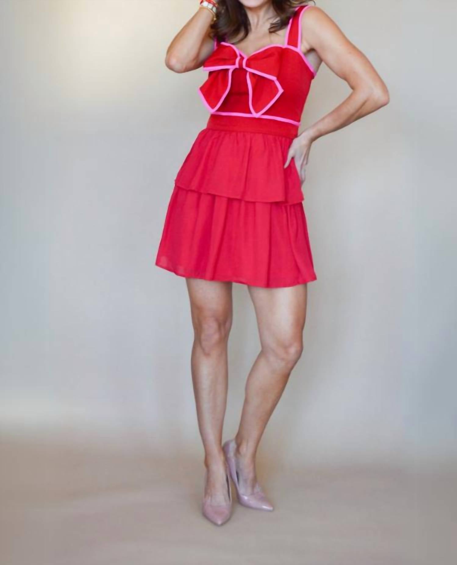 Tcec - Candy Blooms Bow Dress