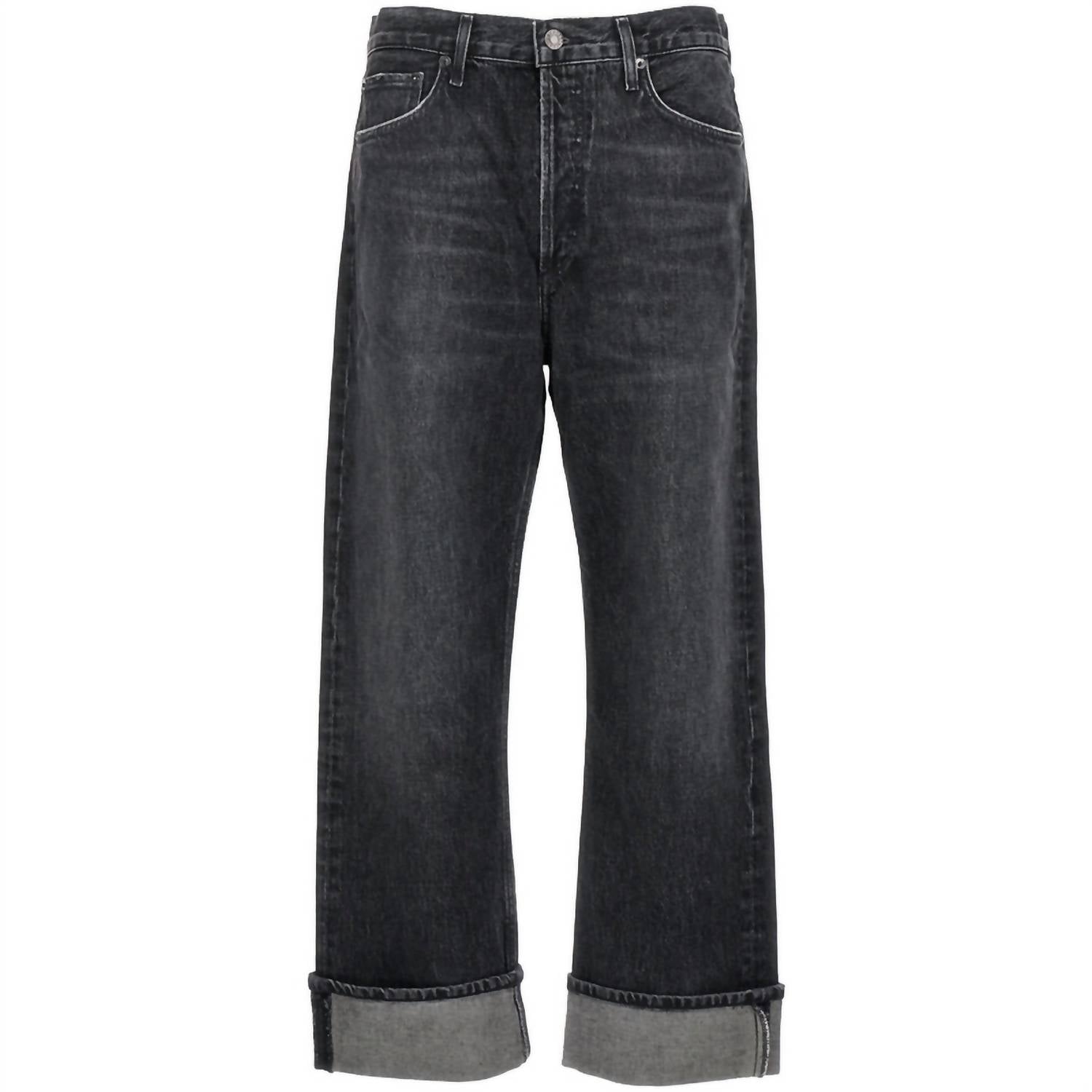 AGOLDE Women's Fran Jean in ditch - women's pants - alternate view