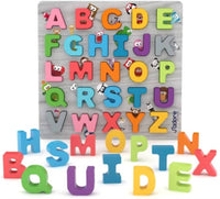 J'Adore - Race Track, Animal & Number Nesting Blocks, ABC Puzzle Set