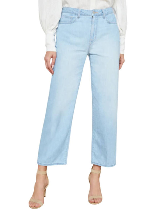 L'Agence - June Cropped Stovepipe Jeans