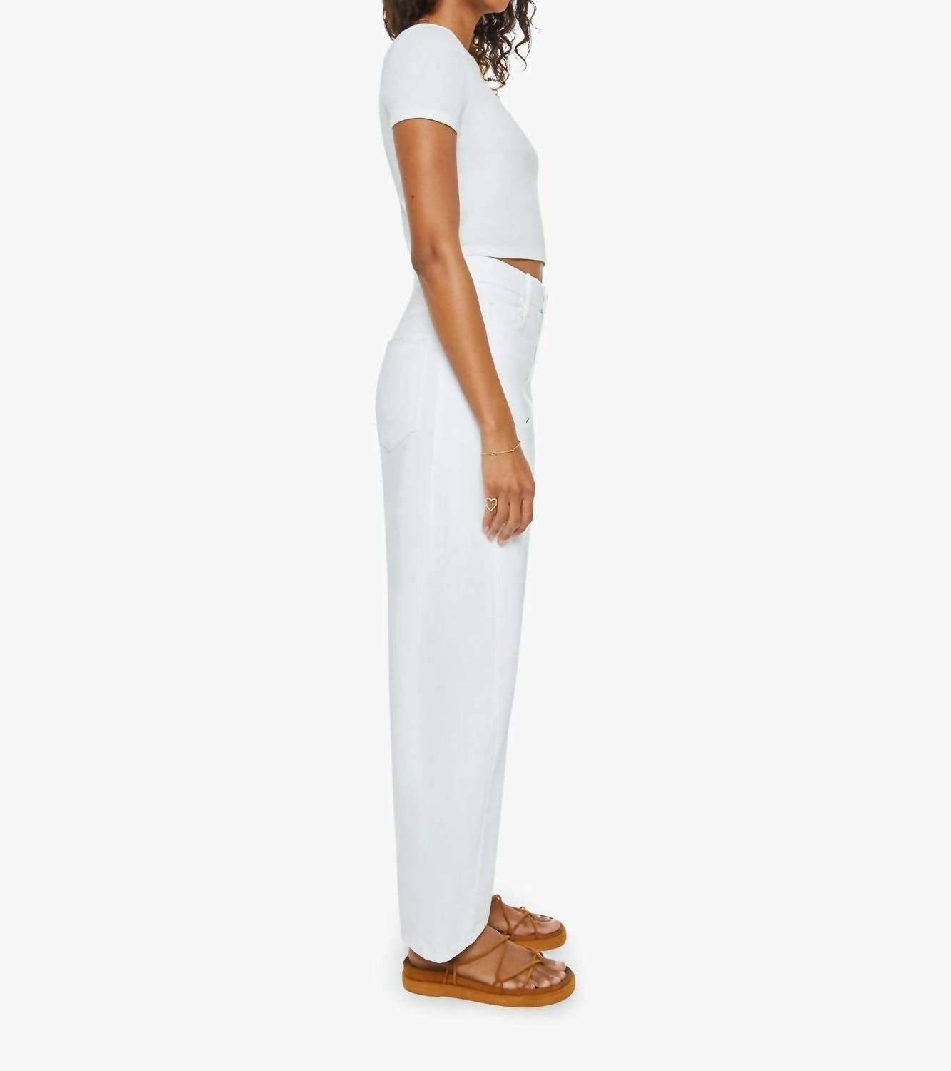Mother - Full-pipe Ankle Jeans