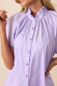 Prosperina - Florence Cotton Lilac Top