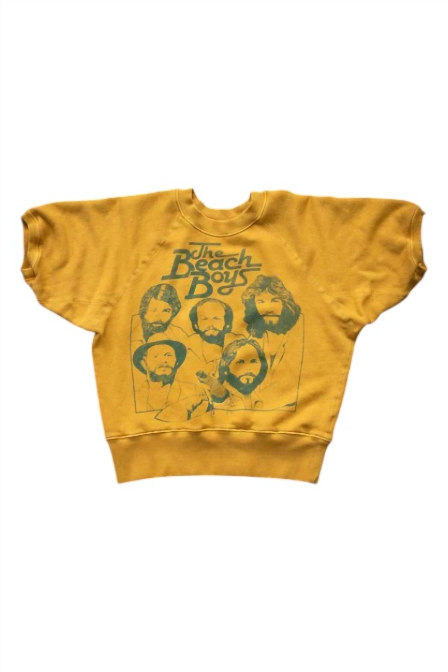 Madeworn - Women's Beach Boys Short Sleeve Sweatshirt