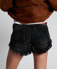 One Teaspoon - Dukes Low Waist Mini Denim Shorts
