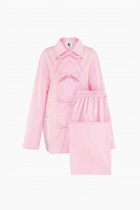 Sleeper - Cotton-poplin Pajama Set