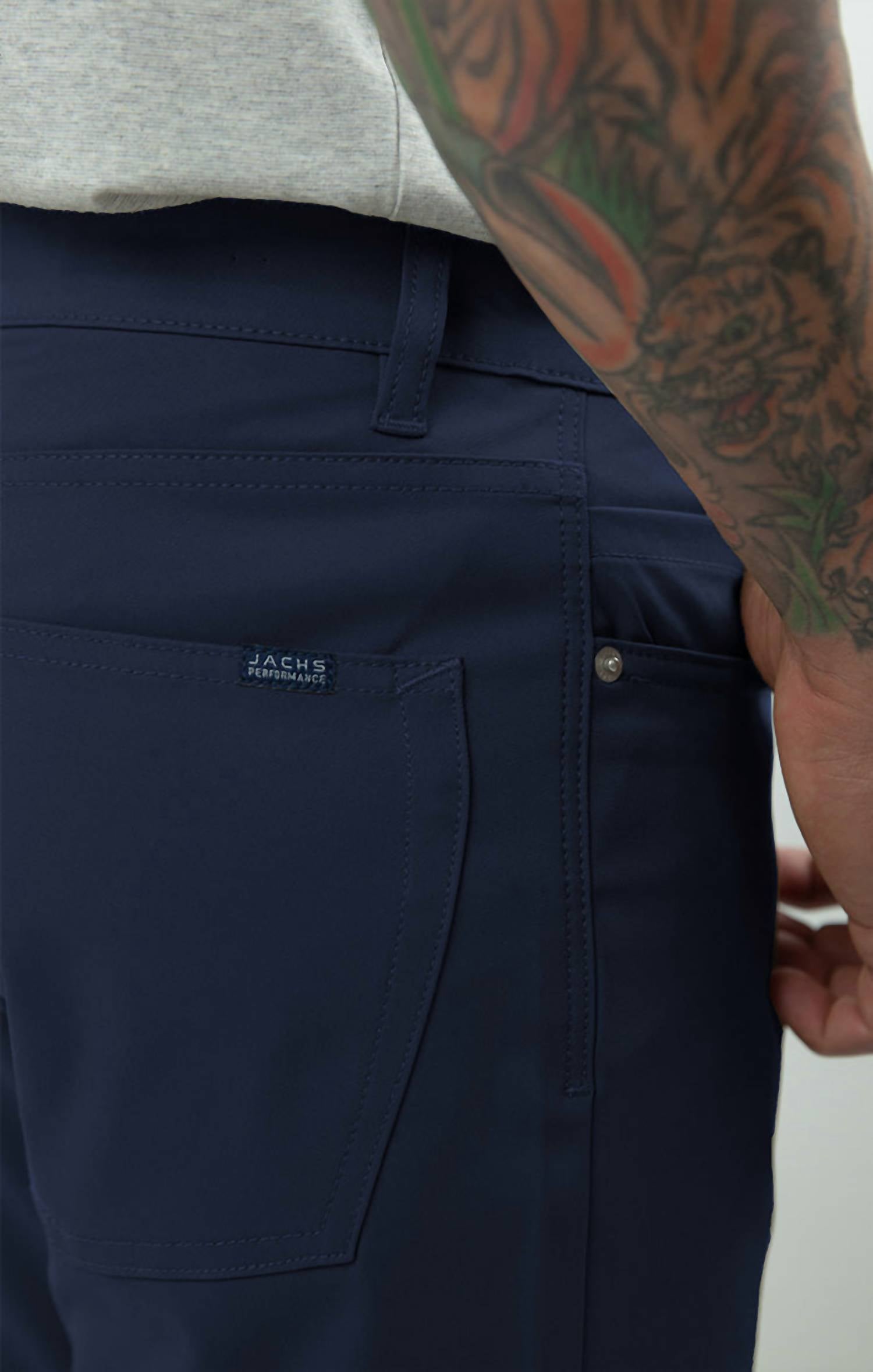 Jachs New York - Poly Spandex Performance Tech Pants