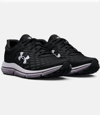 UNDER ARMOUR Men's Charged Assert 10 Running Shoes in black white - men's sneaker