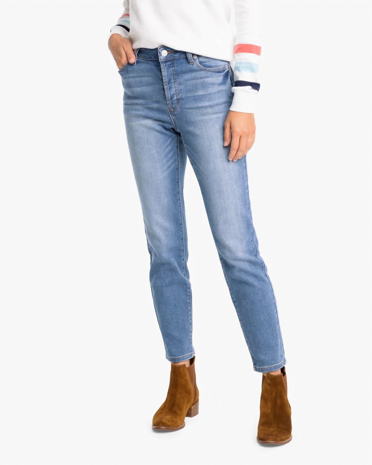Southern Tide - Jenna High Rise Jean