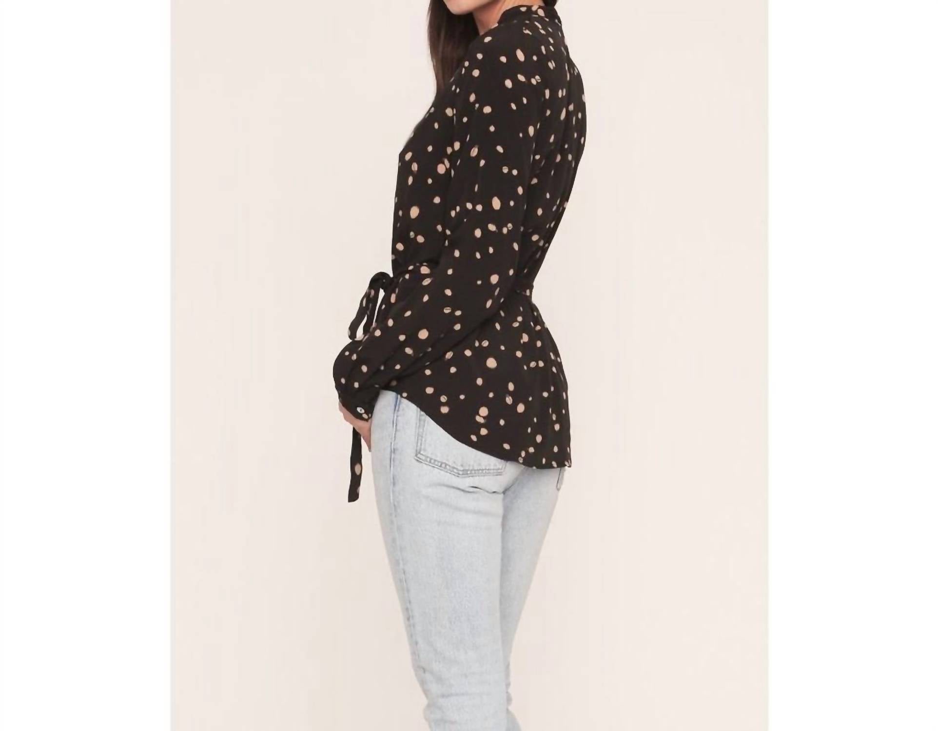 Merrit Charles - Catamaran Wrap Blouse