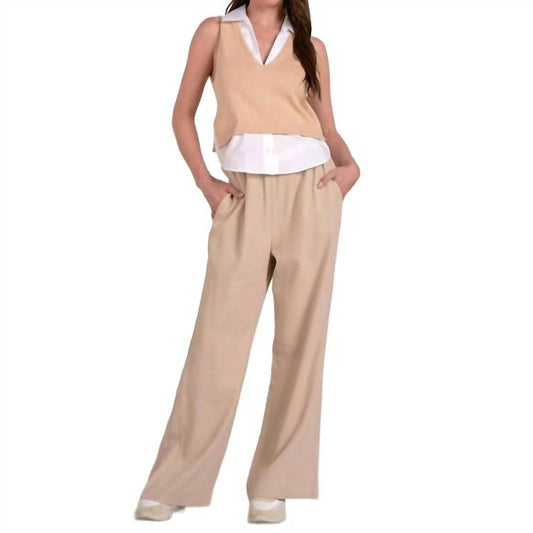 Elan - Two Sweater V-neck Layered Vest