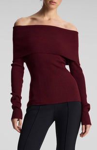 A.L.C. - Evelyn Off The Shoulder Sweater