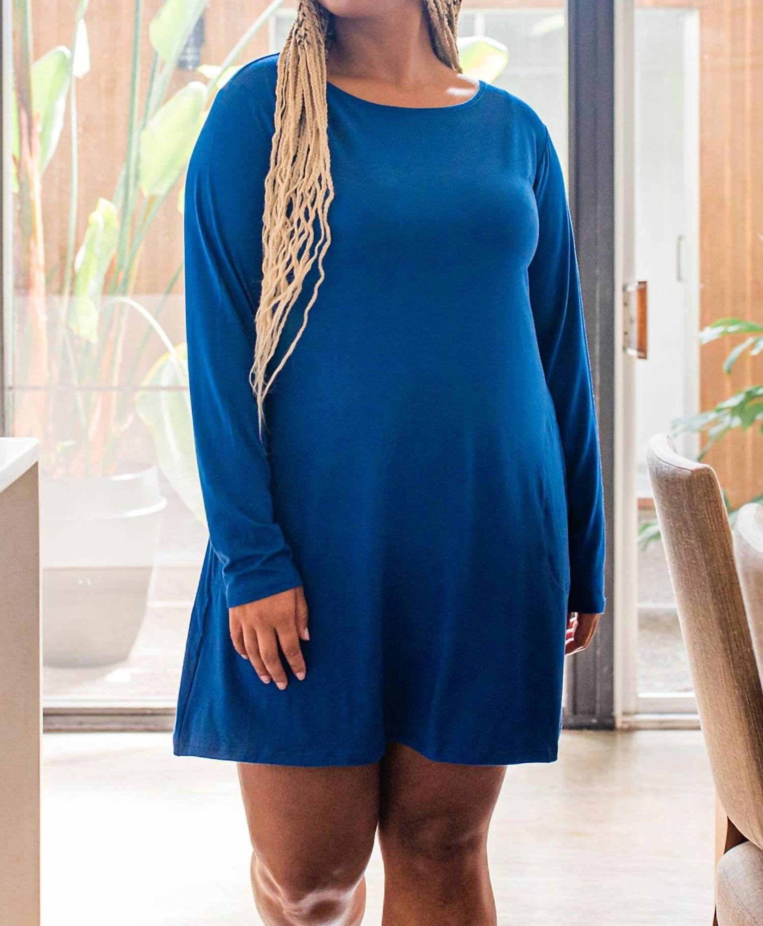Yala - Mia A-line Bamboo Mini Dress