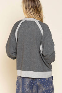 Pol - French Terry Baseball Jacket