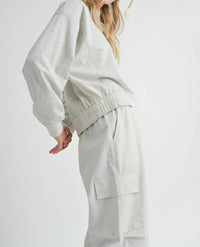 Sadie & Sage - Vita Crewneck W Nylon Panels