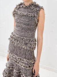 Ulla Johnson - Kassi Knit Tweed Sleeveless Top