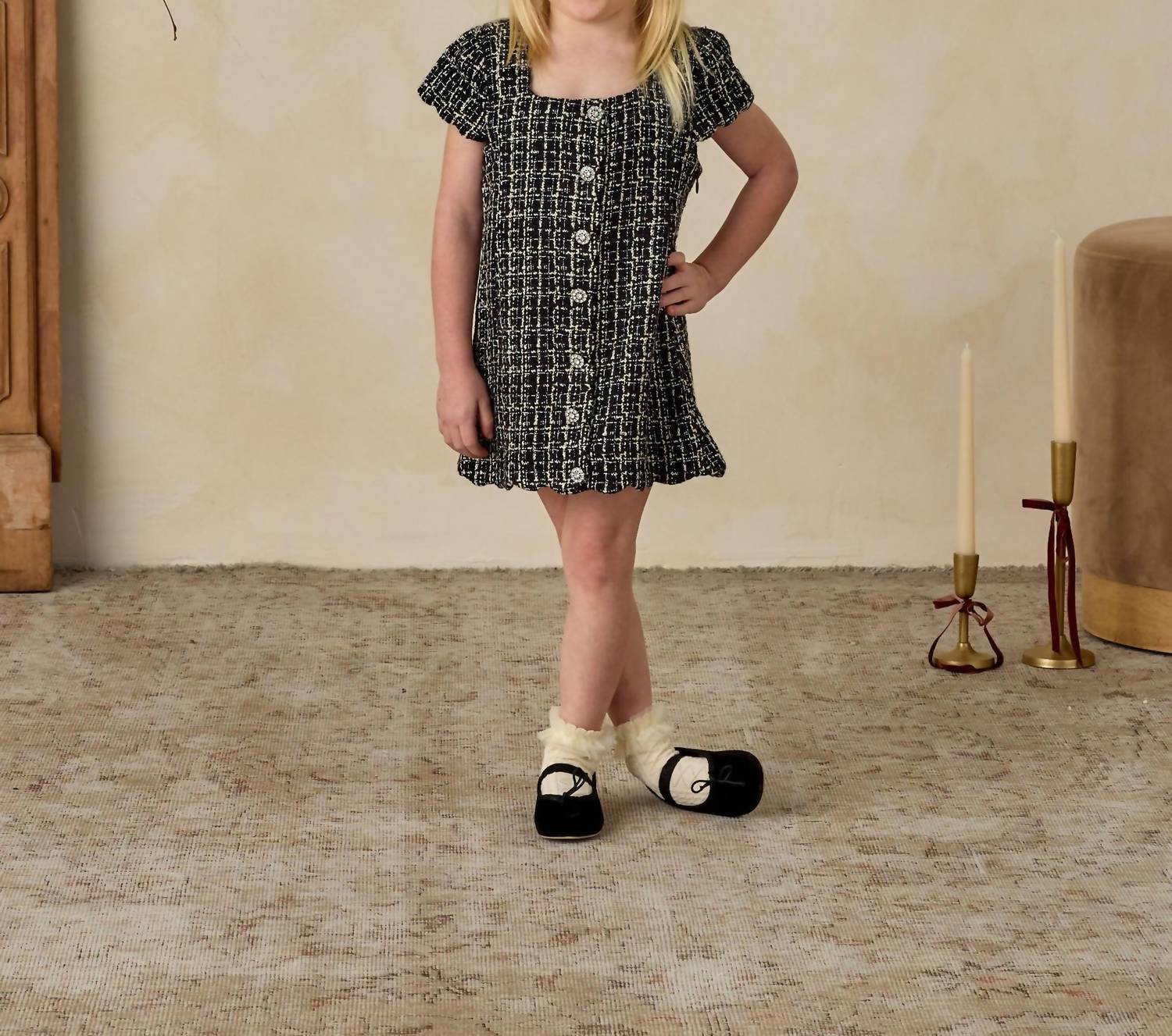 Noralee - Girls Gabrielle Tweed Dress