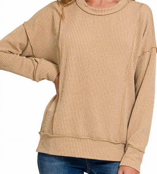 Zenana - Mia Corded Pullover
