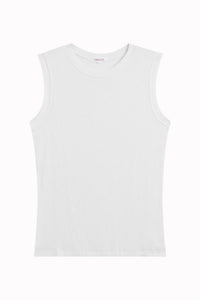 Goldie - Rib Sleeveless Shell Tee