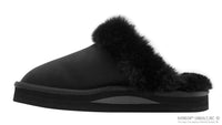 RAINBOW SANDALS Women’s Sunset Snugs Slippers in vintage black - women's shoe - detail view