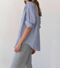 Donni. - STRIPE POP SHIRT