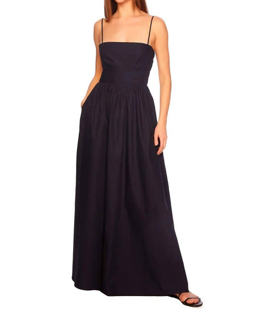 Susana Monaco - Poplin Open-back Maxi Dress