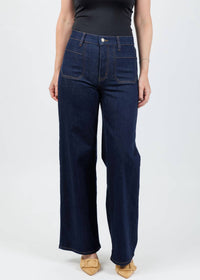Frame - Le Slim Palazzo Modernist Pocket Jeans