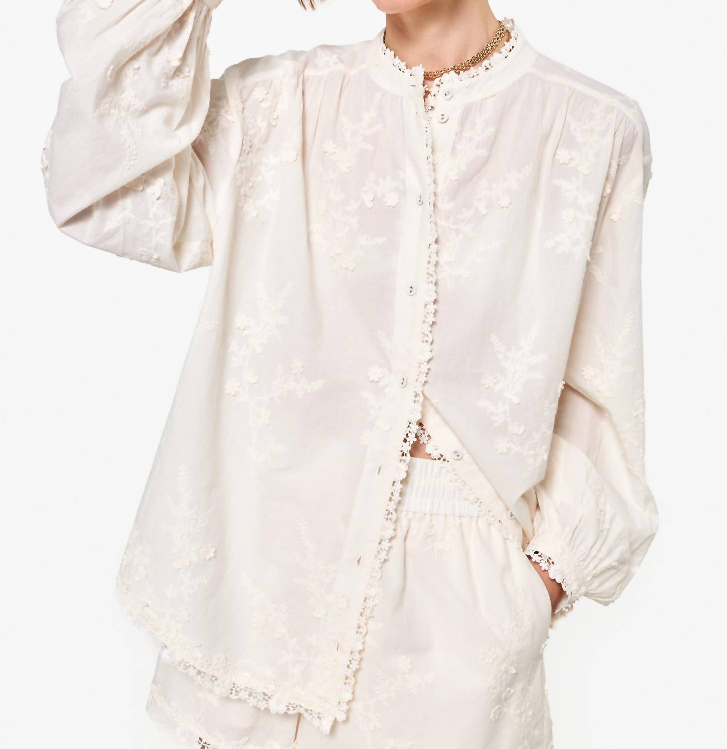 Cami Nyc - Palmyra Long Sleeve Blouse